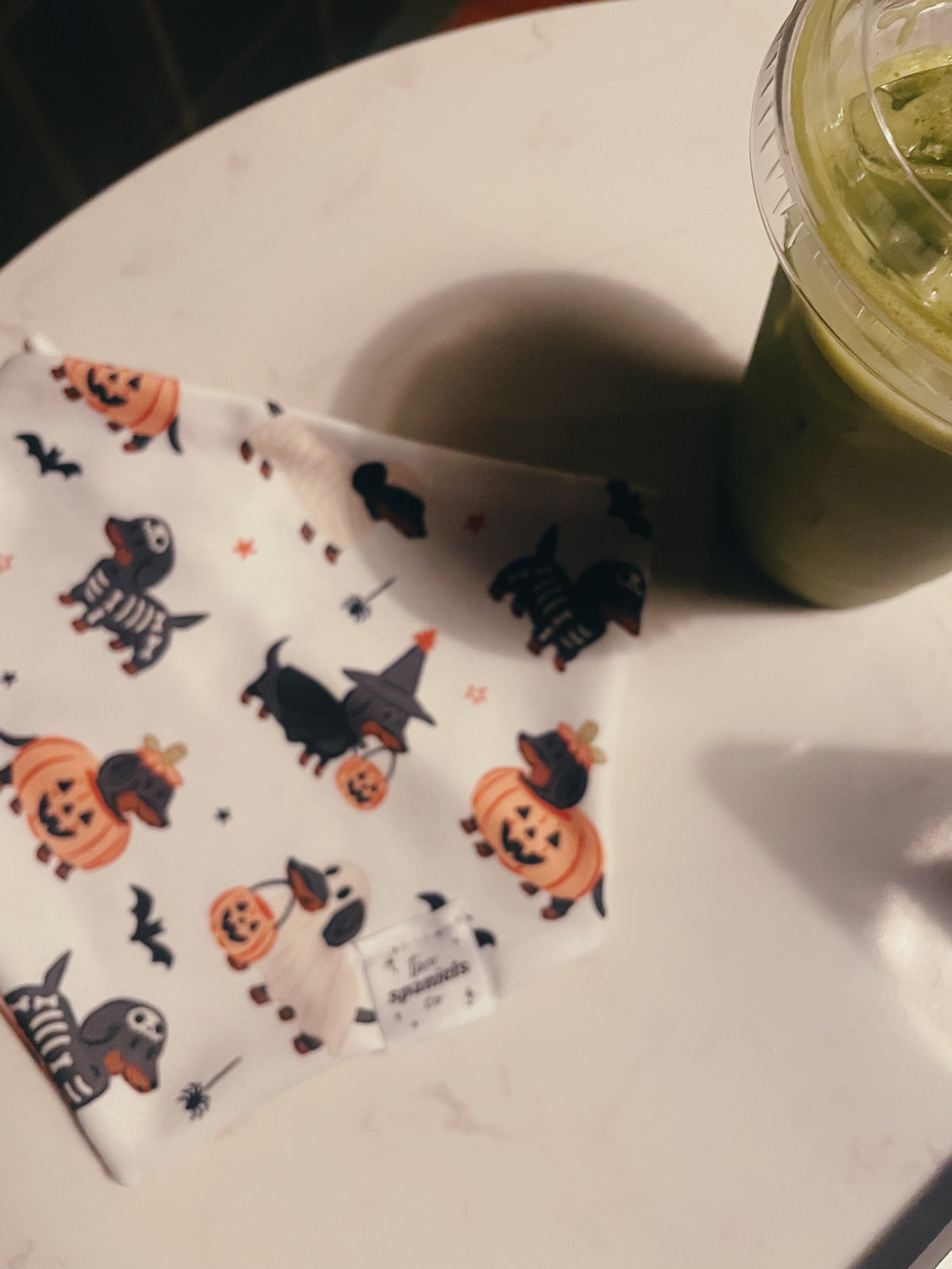 Halloweenie bandana